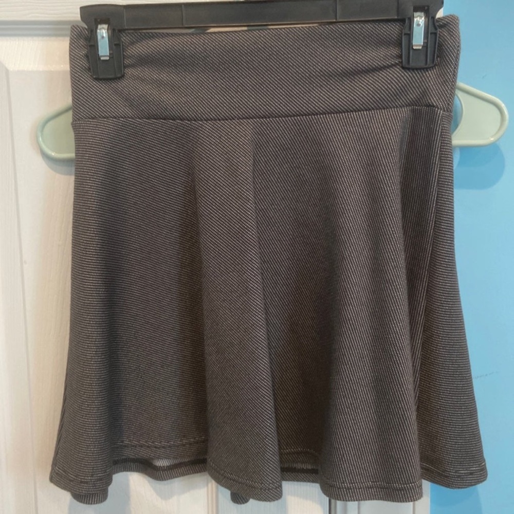 Grey Circle Skirt